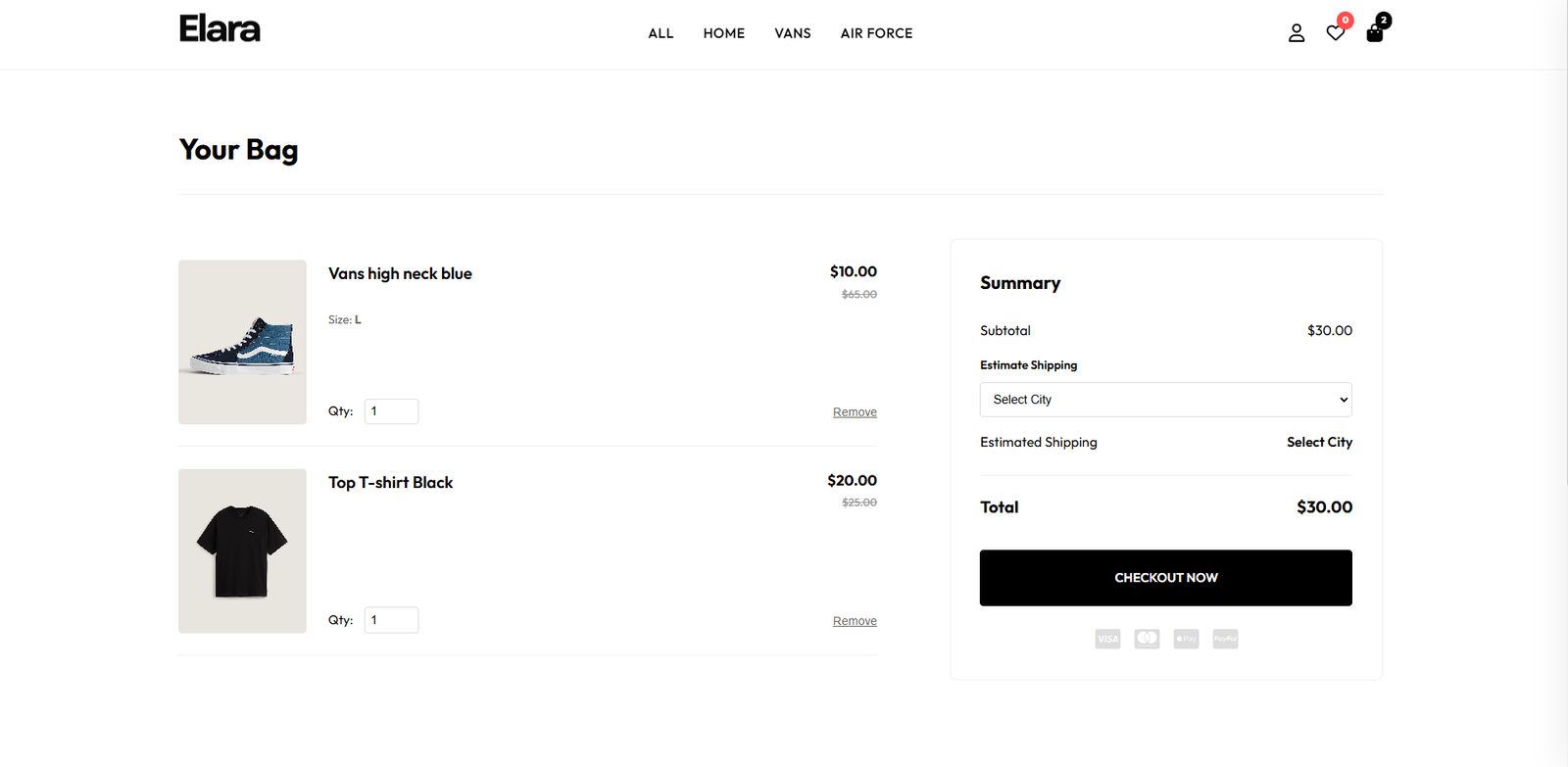 Checkout Process